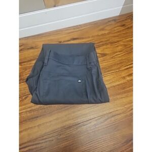 Travis Mathew Pants Men 35 Black Lightweight Golf Performance Stretch Tapered